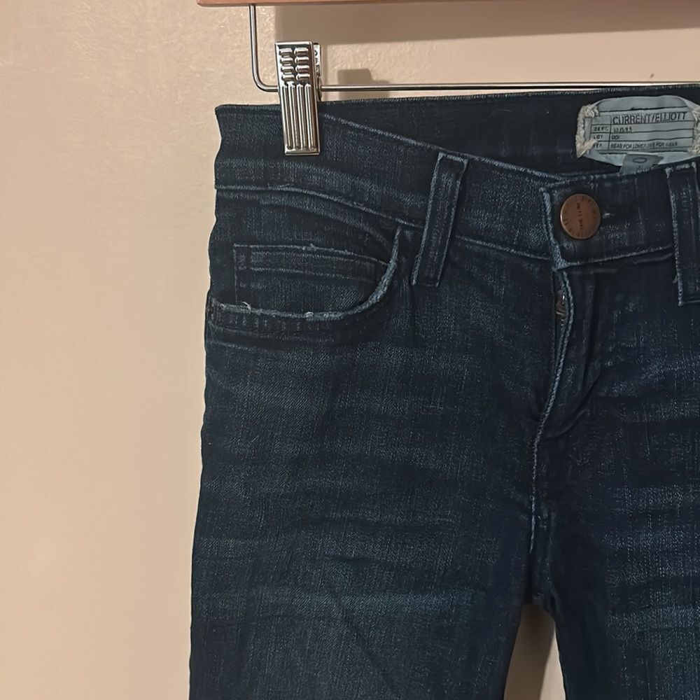Current/Elliott Stiletto Patchwork Jeans - Picture 2 of 10